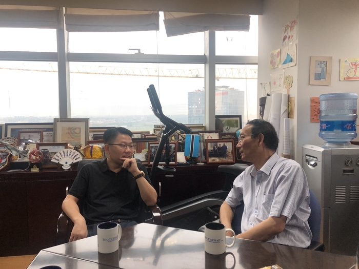 黃有方校長一行走訪達之路國際控股集團