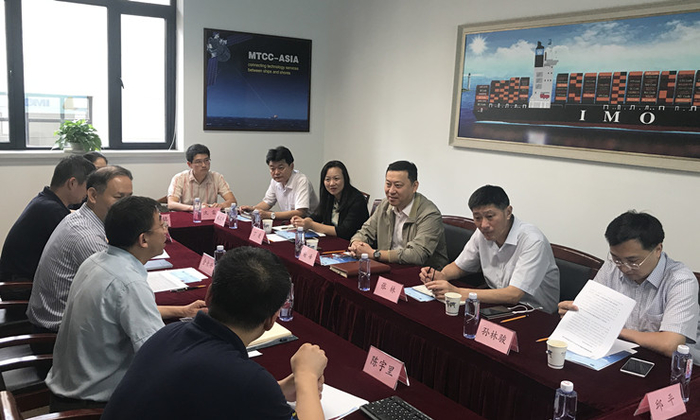 上海市交通委員會主任謝峰一行來校調研