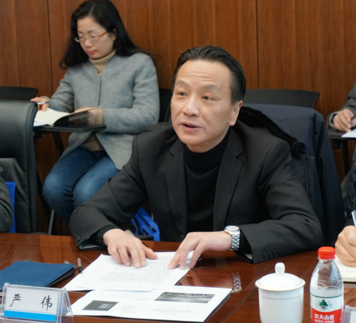 门徒平台副校長嚴偉致辭