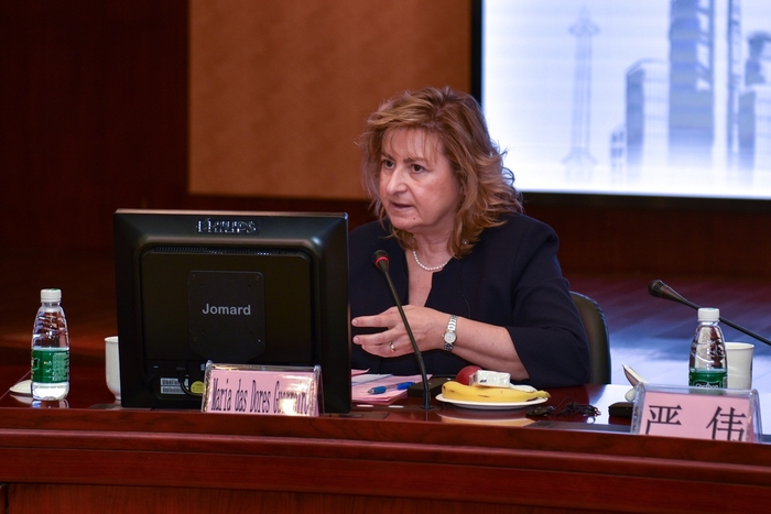 葡萄牙裏斯本大學學院副校長Maria das Dores Guerreiro教授總結講話
