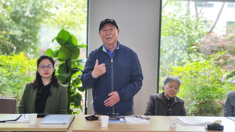 劉同安校友講話