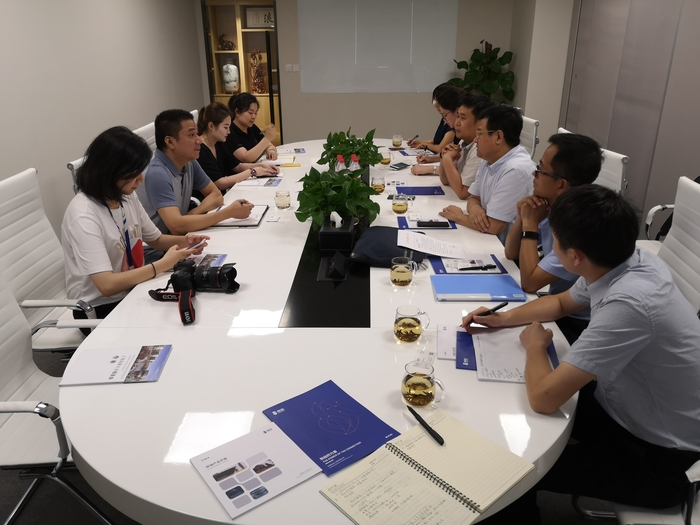 宋寶儒書記一行走訪神海航運（上海）有限公司