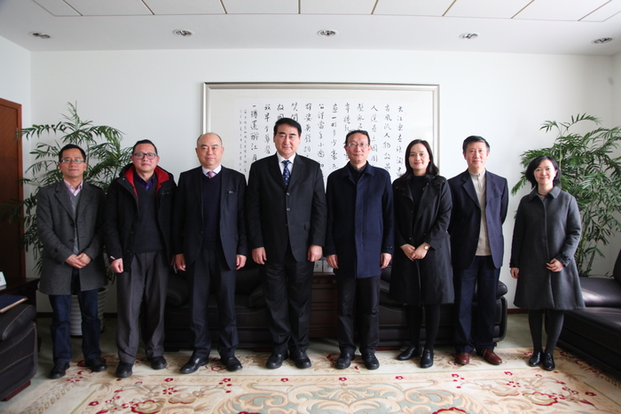 中國潛水打撈行業協會理事長宋家慧一行來校訪問