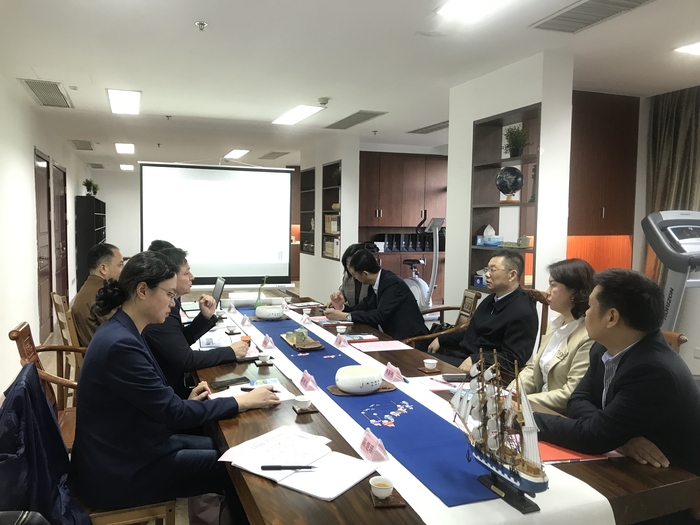  與寧波市人才培訓中心代表座談