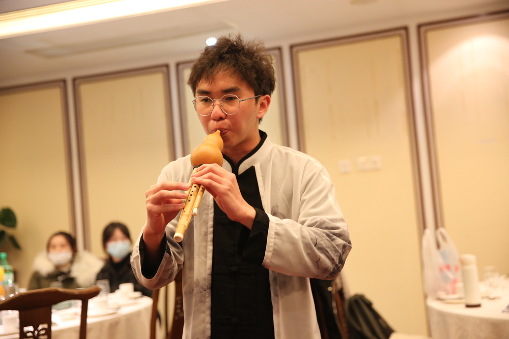 學校民樂團葫蘆絲演奏